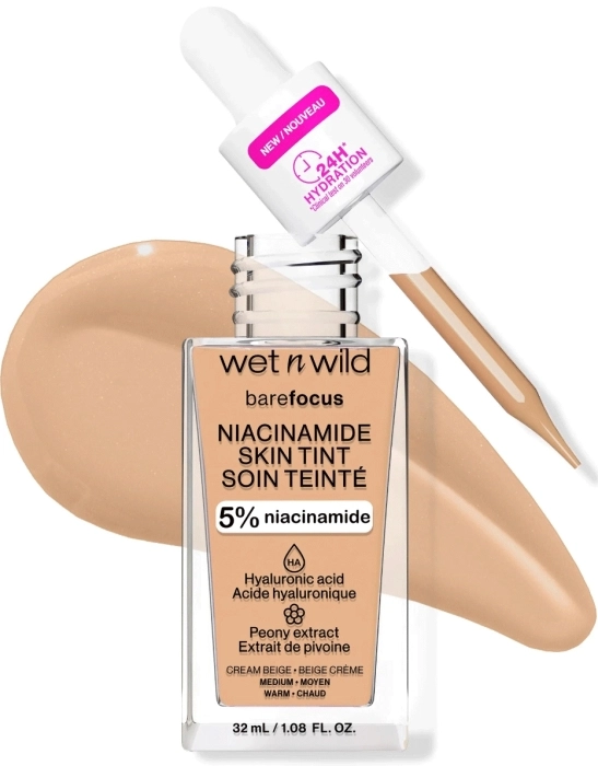 Barefocus Niacinamide Skin Teint Soin Teinté 32ml