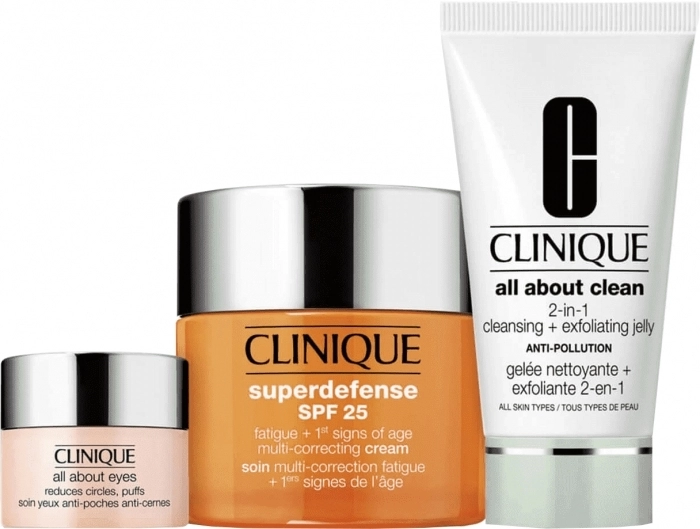 Set Superdefense SP25 50ml+ All ABout Clean 30ml + All About Eyes 5ml