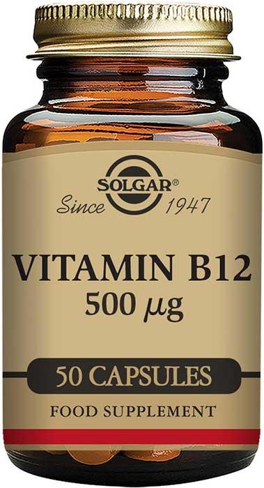 Vitamina B12 500 mcg (Cianocobalamina) Vitamina B12 500 mcg (Cianocobalamina)
