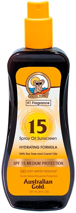 Spray Oil Sunscreen SPF15 Spray Oil Sunscreen SPF15