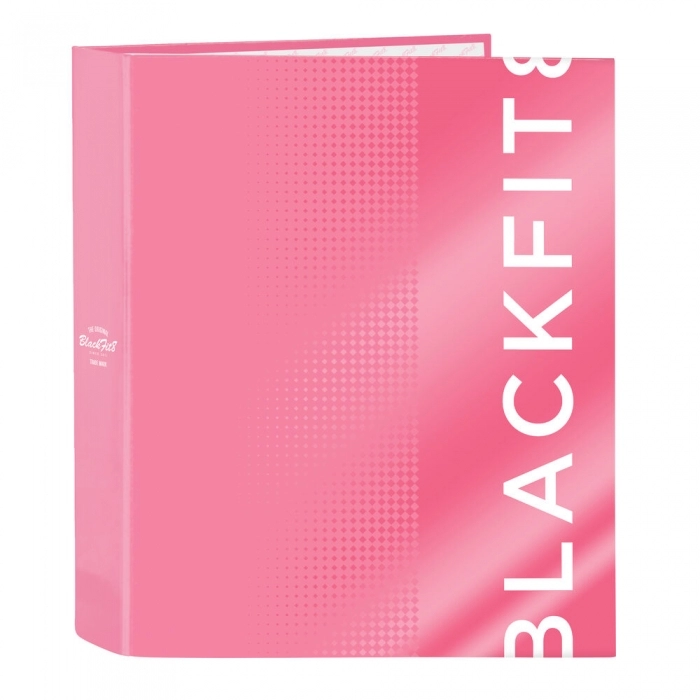 Carpeta de anillas BlackFit8 Glow up Rosa A4 (27 x 33 x 6 cm)
