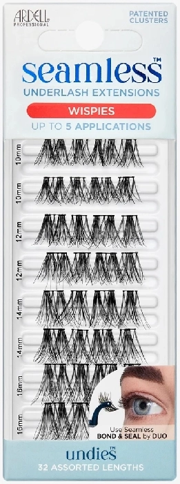 Seamless Underlash Extensions Wispies