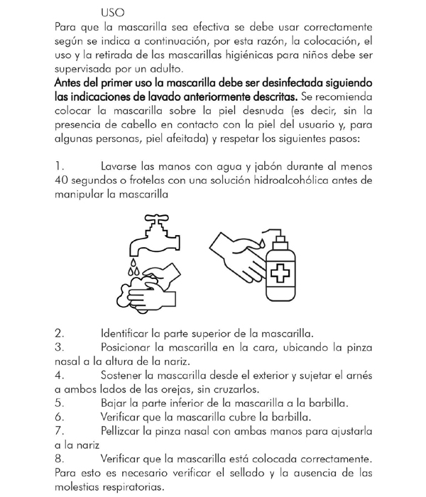 Higienicas, Homologadas, Lavables y Reutilizables Higienicas, Homologadas, Lavables y Reutilizables