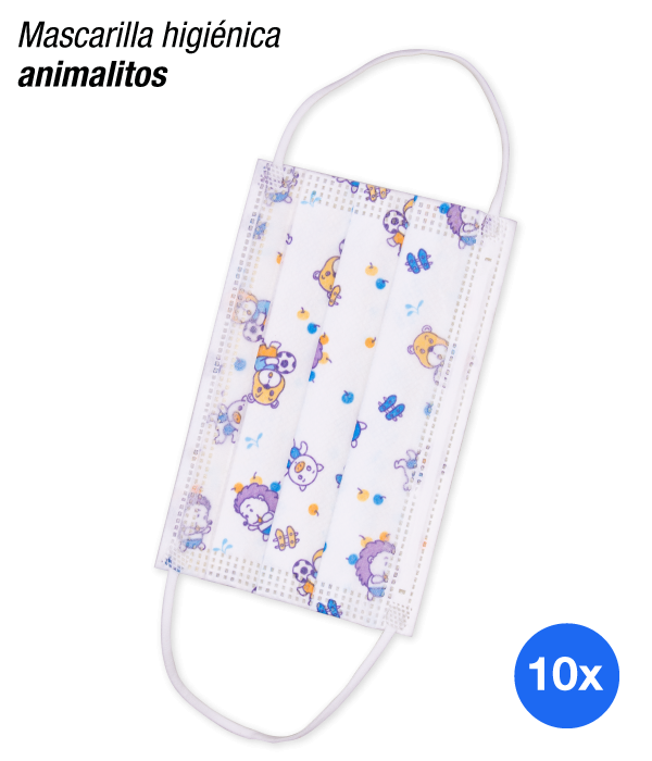 Caja Mascarillas Higiénicas Niño Caja Mascarillas Higiénicas Niño