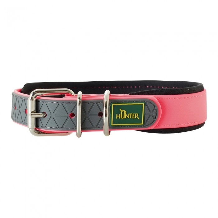 Collar para Perro Hunter Convenience Comfort Rosa (32-40 cm)