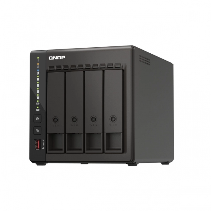 Almacenamiento en Red NAS Qnap TS-453E-8G Negro