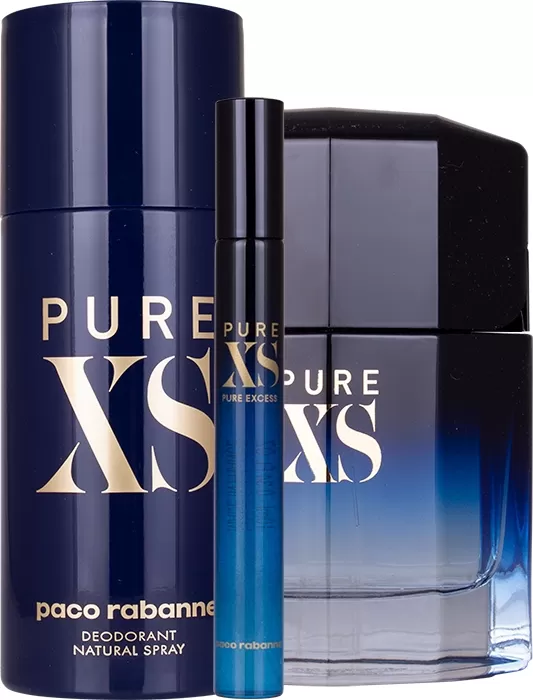 Set Pure XS 100ml + 10ml + Deodorant 150ml Set Pure XS 100ml + 10ml + Deodorant 150ml