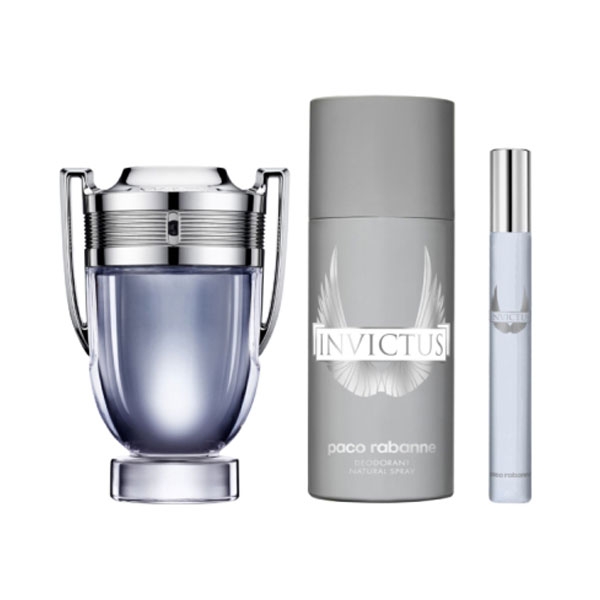 Set Invictus 100ml + Desodorante 150ml + 10ml Set Invictus 100ml + Desodorante 150ml + 10ml
