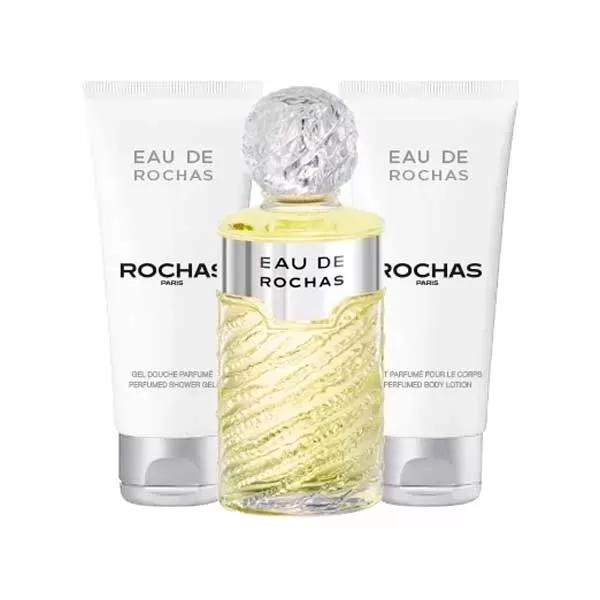 Set Eau de Rochas 100ml + Body Lotion 100ml + Gel 100ml Set Eau de Rochas 100ml + Body Lotion 100ml + Gel 100ml