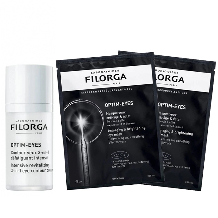 Set Optim - Eyes 15ml + Optim - Eyes Mask 2uds
