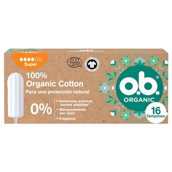 OB 100% Organic Cotton Super