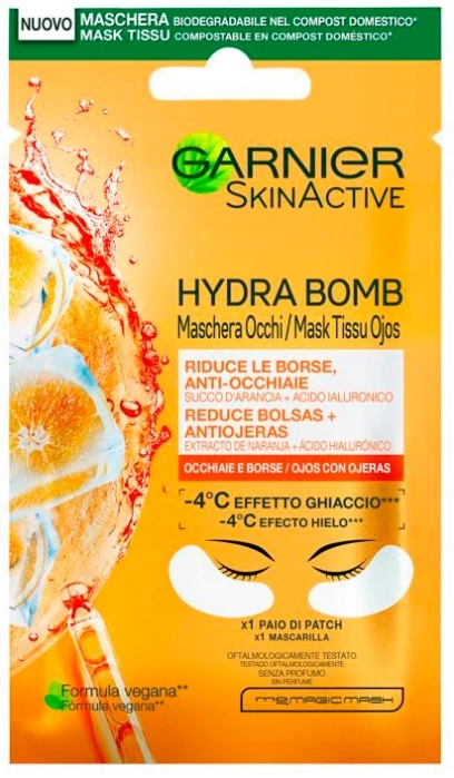 SkinActive Hydra Bomb Mask Tissu Ojos