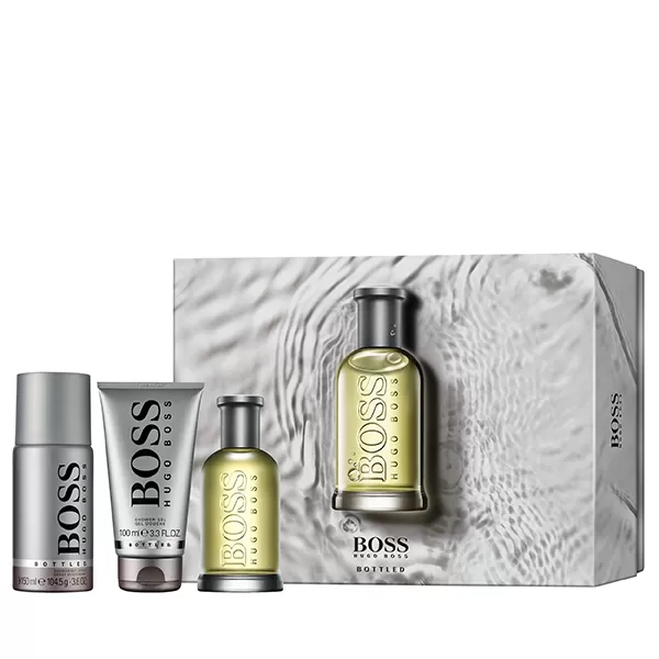 Set Boss Bottled 100ml + Desodorante Spray 150ml + Gel 100ml Set Boss Bottled 100ml + Desodorante Spray 150ml + Gel 100ml