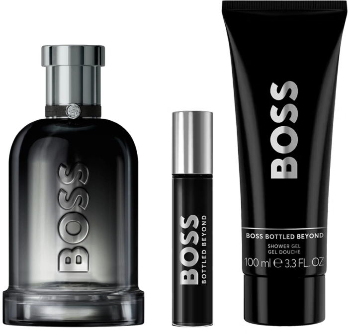 Set Boss Bottled Beyond 100ml + 10ml + Shower Gel 100ml