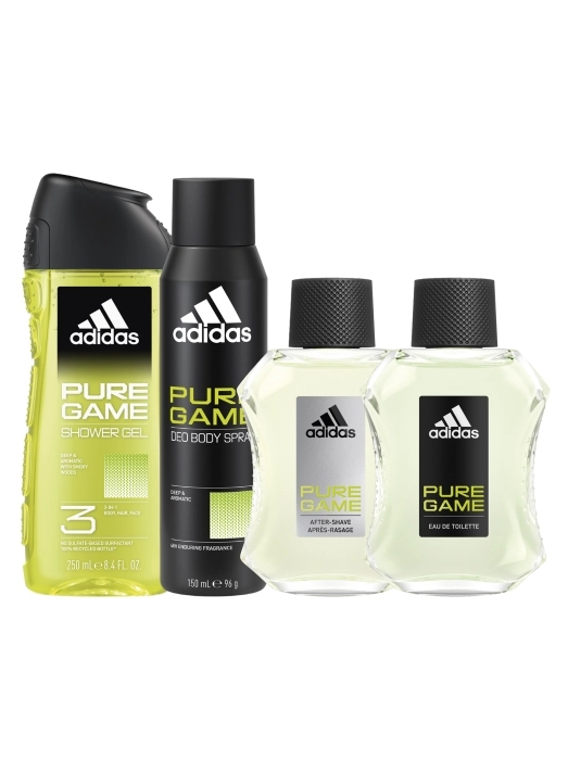 Set Adidas Pure Game 100ml + 3 productos