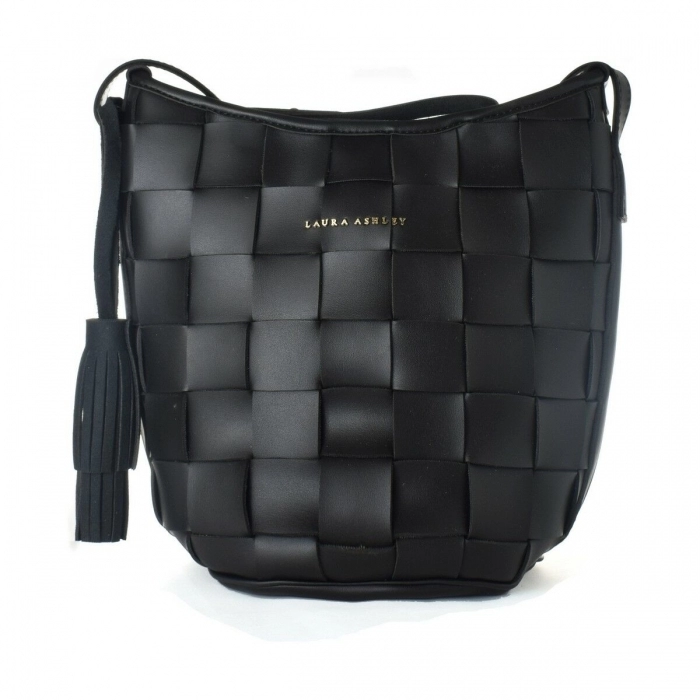 Bolso Mujer Laura Ashley A27-C03-BLACK Negro (22 x 27 x 10 cm) Bolso Mujer Laura Ashley A27-C03-BLACK Negro (22 x 27 x 10 cm)