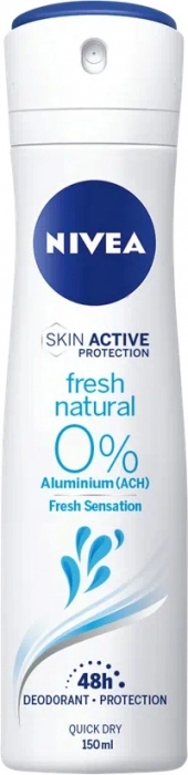 Fresh Natural 0% Deodorant Spray