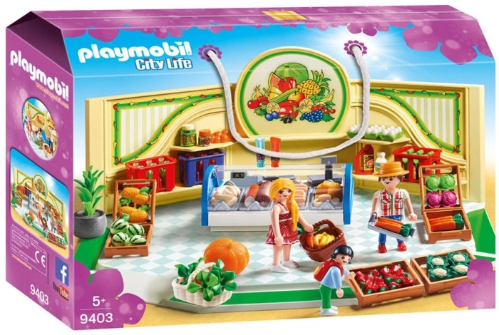 Playmobil City Life Tienda de Frutas y Verduras