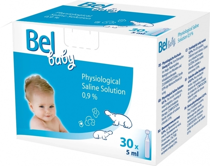Bebesal Solución Salina Nasal para Bebés 30ml., Productos