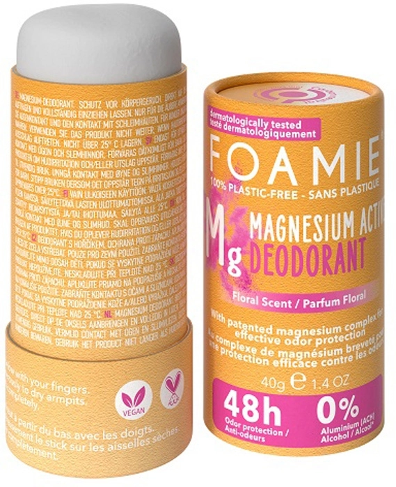 Mg Magnesium Active Solid Deodorant Happy Day