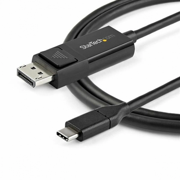 Adaptador USB C a DisplayPort Startech CDP2DP2MBD           Negro