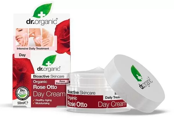 Crema de Día Extracto Orgánico de Rosa Crema de Día Extracto Orgánico de Rosa