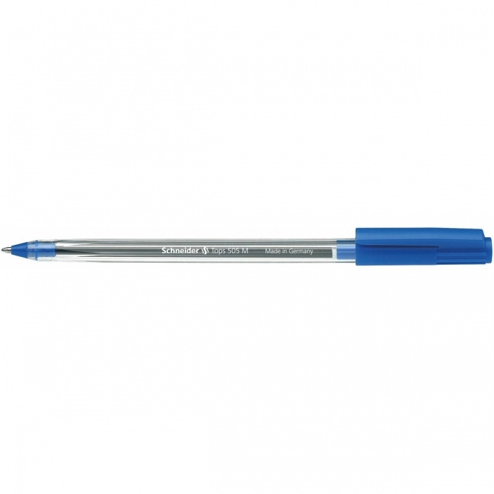 Bolígrafo Schneider Tops 505 M Azul (50 Unidades)