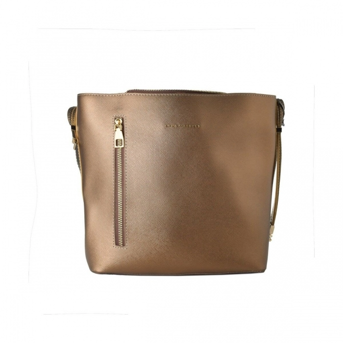 Bolso Mujer Laura Ashley BLS-BRONCE Marrón (27 x 20 x 11 cm) Bolso Mujer Laura Ashley BLS-BRONCE Marrón (27 x 20 x 11 cm)