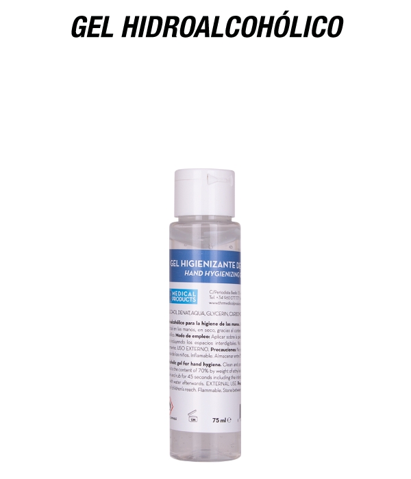 THR Medical Products - Gel Hidroalcohólico de Manos THR Medical Products - Gel Hidroalcohólico de Manos