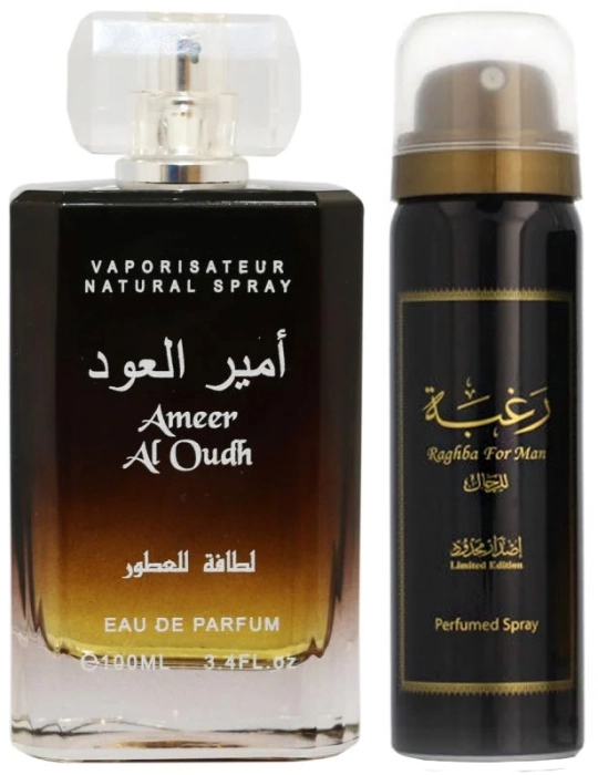 Set Ameer Al Oudh 100ml + Perfumed Spray 50ml