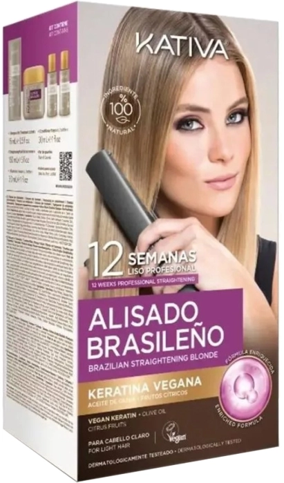 Alisado Brasileño Keratina Vegetal Para Cabello Claro Alisado Brasileño Keratina Vegetal Para Cabello Claro