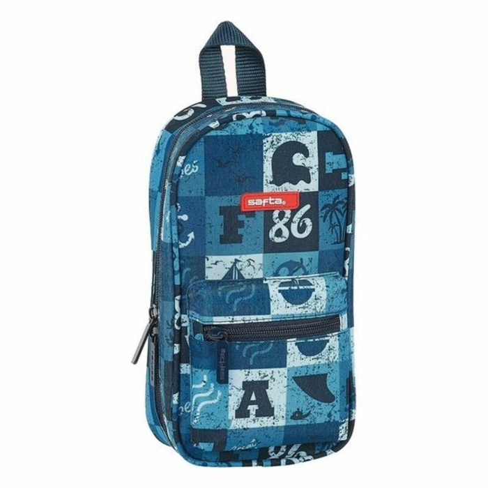 Plumier Mochila Safta Blue Vibes (33 Piezas) Plumier Mochila Safta Blue Vibes (33 Piezas)