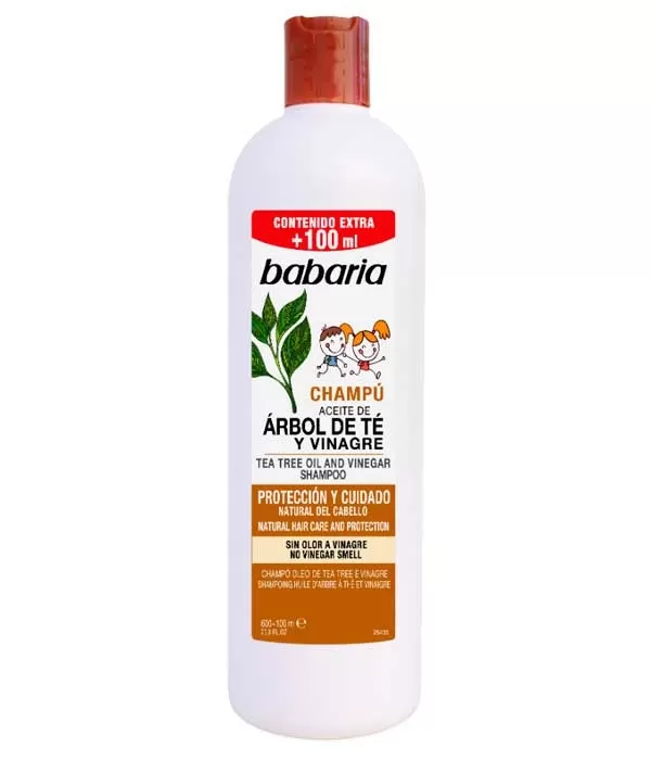 Champú de Aceite de Árbol de Té y Vinagre Champú de Aceite de Árbol de Té y Vinagre