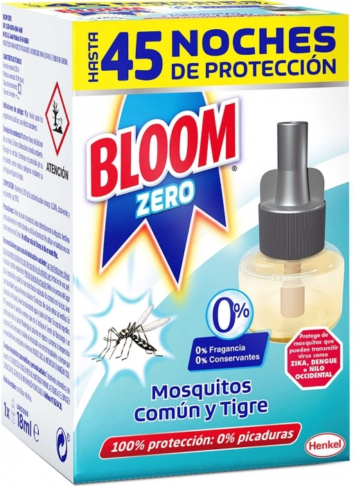 Recambio Líquido Antimosquitos Bloom Zero