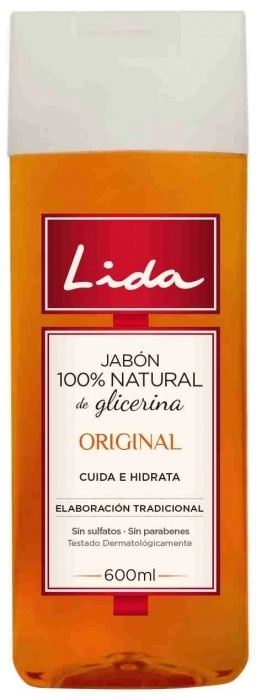 Jabón 100% natural de glicerina Lida - Cosmética a prueba