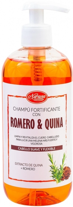 Champú Fortificante con Romero y Quina