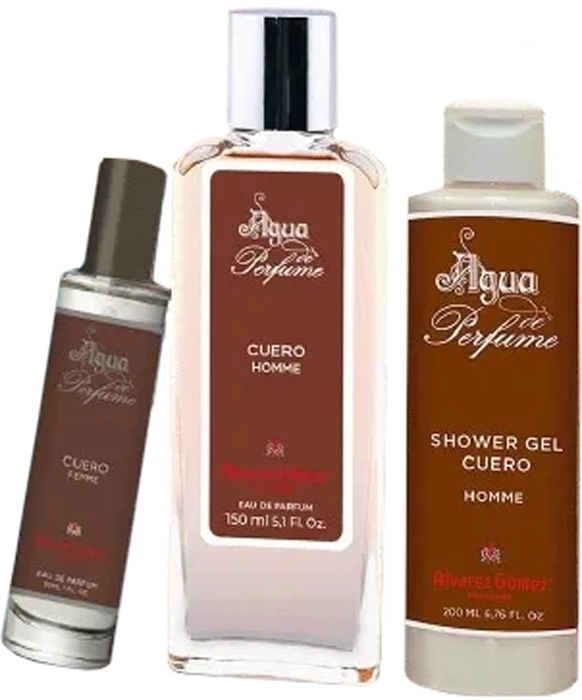 Set Cuero Homme 150ml + 30ml + Shower Gel 200ml Set Cuero Homme 150ml + 30ml + Shower Gel 200ml