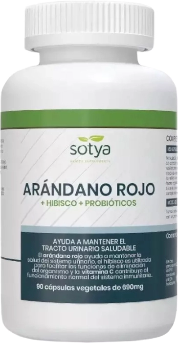 Arándano Rojo + Hibisco + Probióticos