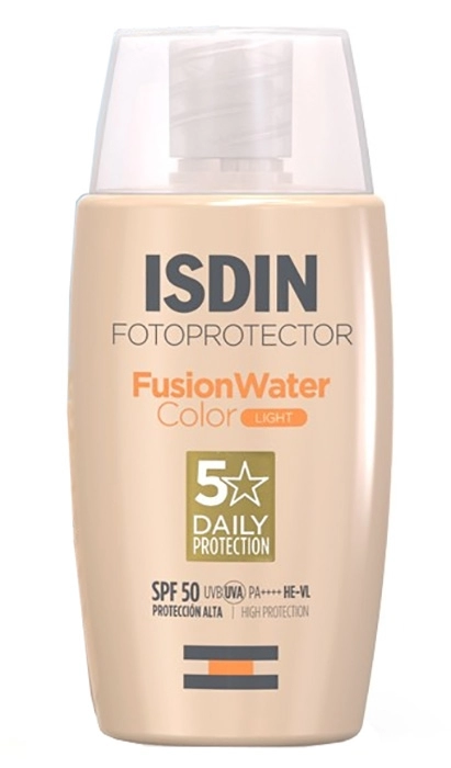Fotoprotector Fusion Water Color Light SPF50