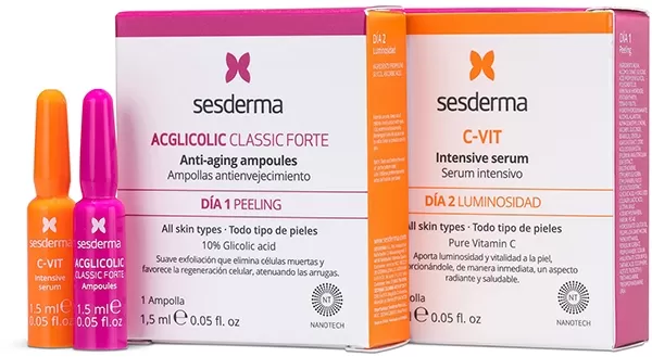 Tratamiento Peeling ACGLICOLIC y Luminosidad C-VIT Tratamiento Peeling ACGLICOLIC y Luminosidad C-VIT