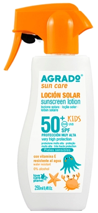 Loción Solar Pieles Sensibles SPF50+