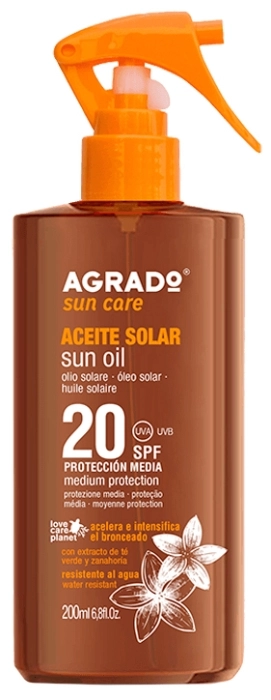 Aceite Solar SPF20