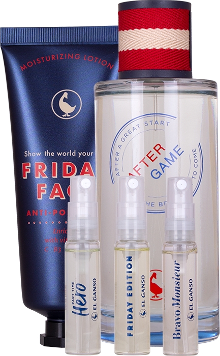 Set After Game 125ml + Loción Facial 75ml + Viales Set After Game 125ml + Loción Facial 75ml + Viales