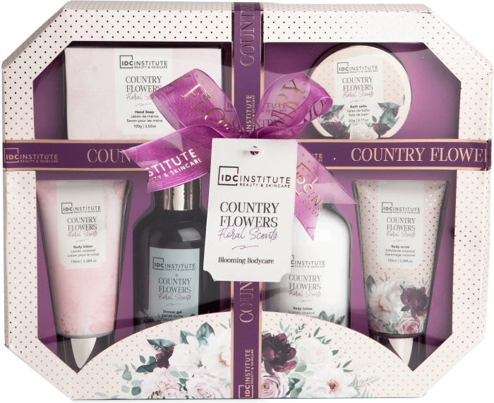 Set Country Flowers Floral Scent