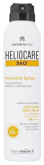 Heliocare 360º Invisible Spray SPF50+