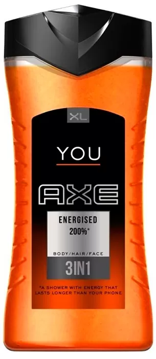 Axe You Energised Shower Gel Axe You Energised Shower Gel