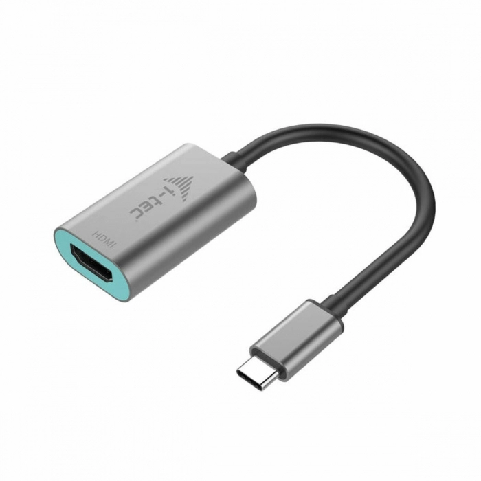 Adaptador USB C a HDMI i-Tec C31METALHDMI60HZ     Gris