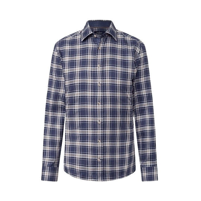 Camisa Double Faced Plaid Blue