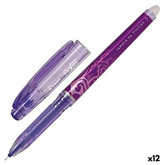 Bolígrafo Pilot Frixion Point Tinta borrable 0,25 mm Violeta Aguja (12 Unidades) Bolígrafo Pilot Frixion Point Tinta borrable 0,25 mm Violeta Aguja (12 Unidades)