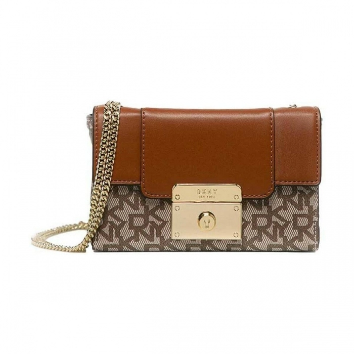 Bolso Mujer DKNY R03EJJ97 Marrón (16 x 10 x 5 cm) Bolso Mujer DKNY R03EJJ97 Marrón (16 x 10 x 5 cm)
